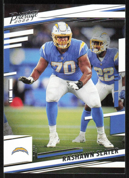 Rashawn Slater 2022 Panini Prestige # 156 Los Angeles Chargers - Collectible Craze America