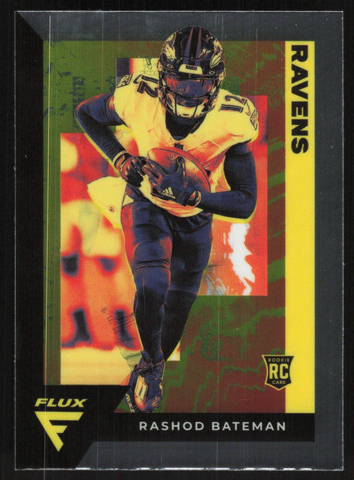 Rashod Bateman 2021 Panini Chronicles Flux # FX-15 RC Baltimore Ravens - Collectible Craze America