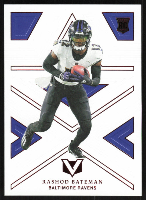 Rashod Bateman 2021 Panini Chronicles Vertex # V-12 RC Red 159/199 Baltimore Ravens - Collectible Craze America