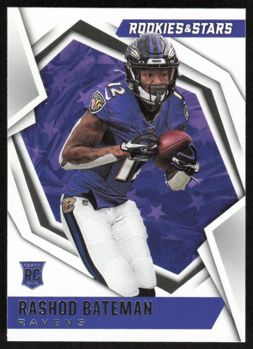 Rashod Bateman 2021 Panini Rookies & Stars # 110 RC Baltimore Ravens Base - Collectible Craze America