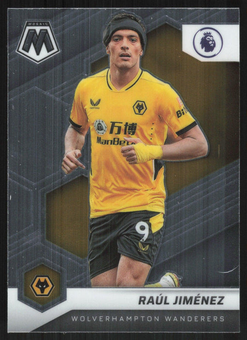 Raul Jimenez 2021 Panini Mosaic Premier League # 57 Wolverhampton Wanderers Base - Collectible Craze America