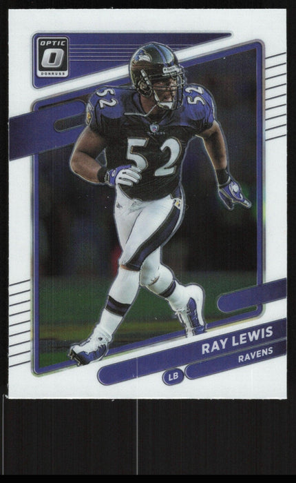 Ray Lewis 2021 Donruss Optic # 131 Baltimore Ravens - Collectible Craze America