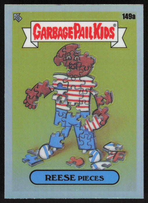 REESE Pieces 2021 Topps Chrome Garbage Pail Kids Original Series 4 # 149A Refractor - Collectible Craze America