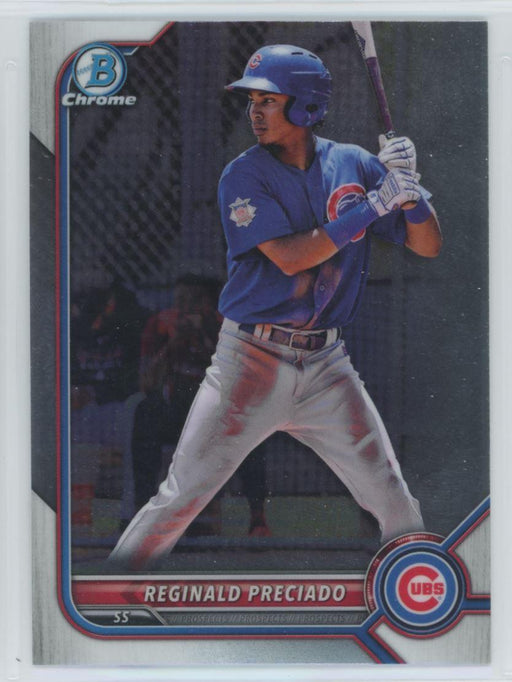 Reginald Preciado 2022 Bowman Chrome Prospects # BCP-44 Chicago Cubs - Collectible Craze America