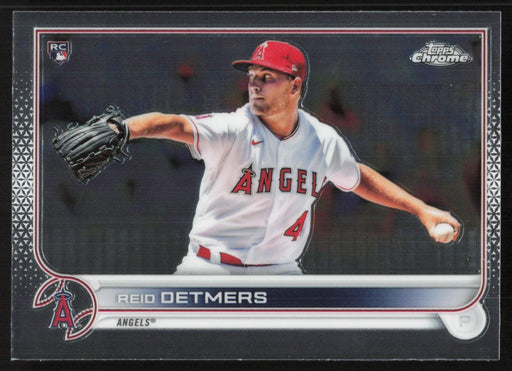 Reid Detmers 2022 Topps Chrome Baseball # 79 RC Los Angeles Angels Base - Collectible Craze America