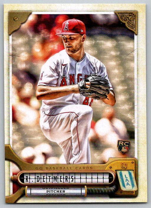 Reid Detmers 2022 Topps Gypsy Queen # 198 RC Los Angeles Angels - Collectible Craze America