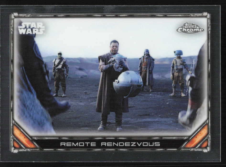 Remote Rendezvous 2022 Topps Chrome Star Wars Mandalorian # S1-40 - Collectible Craze America