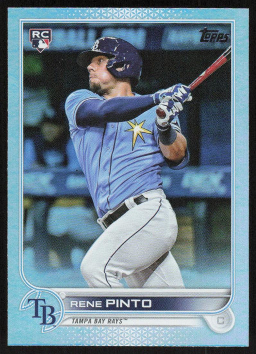 Rene Pinto 2022 Topps Update Rainbow Foil # US153 RC Tampa Bay Rays - Collectible Craze America