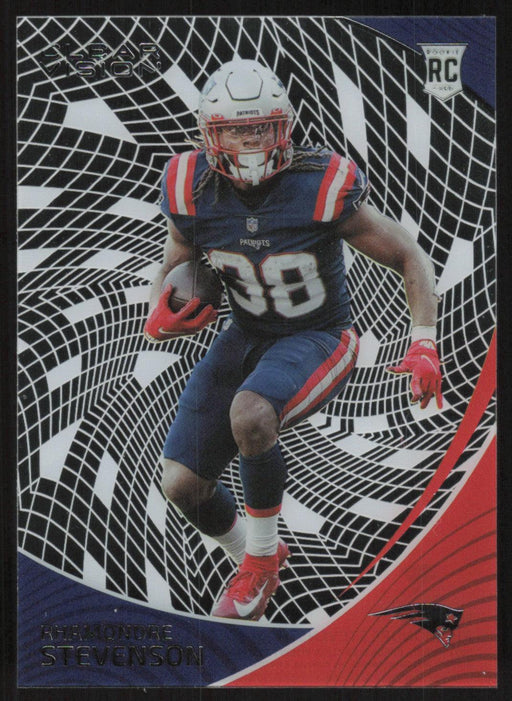 Rhamondre Stevenson 2021 Panini Chronicles Clear Vision # CVR-30 RC New England Patriots - Collectible Craze America