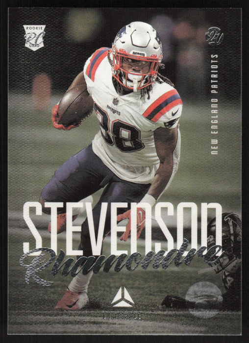 Rhamondre Stevenson 2021 Panini Chronicles Luminance # 223 RC New England Patriots - Collectible Craze America