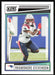 Rhamondre Stevenson 2022 Panini Score Football # 286 Base New England Patriots - Collectible Craze America