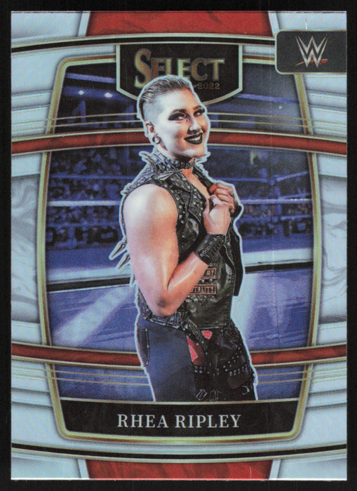 Rhea Ripley 2022 Panini Select WWE # 16 Concourse Silver Prizm Raw - Collectible Craze America