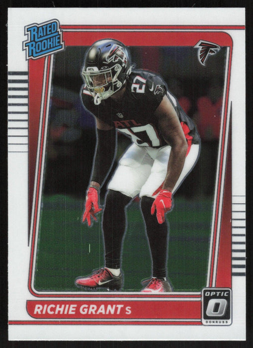 Richie Grant 2021 Donruss Optic Rated Rooke # 269 RC Atlanta Falcons Base - Collectible Craze America