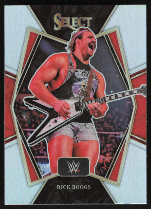 Rick Boogs 2022 Panini Select WWE # 198 Premier Level Silver Prizm Smack Down - Collectible Craze America