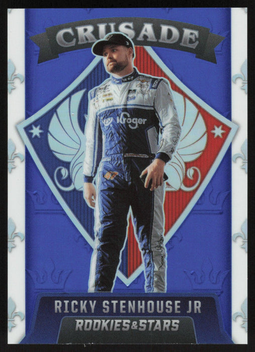 Ricky Stenhouse Jr. 2022 Panini Chronicles Racing Crusade # 14 Blue 142/199 - Collectible Craze America