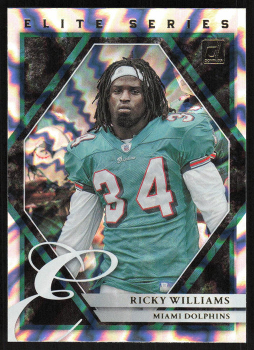 Ricky Williams 2021 Donruss Elite Series # ES-RWI Miami Dolphins - Collectible Craze America