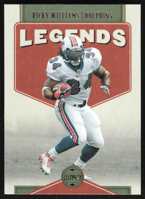 Ricky Williams 2022 Panini Legacy Legends # 131 Miami Dolphins Base - Collectible Craze America