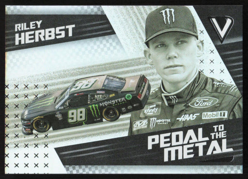 Riley Herbst 2022 Panini Chronicles Racing Pedal to the Metal # 3 - Collectible Craze America