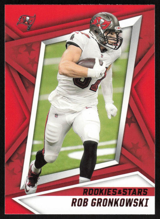 Rob Gronkowski 2021 Panini Rookie & Stars # 12 Red New England Patriots - Collectible Craze America