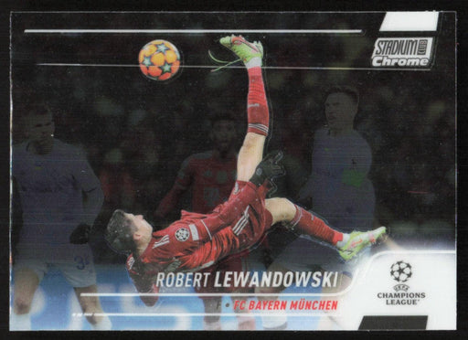 Robert Lewandowski 2021 Topps Stadium Club Chrome UEFA Champions League # 9 FC Bayern München Base - Collectible Craze America