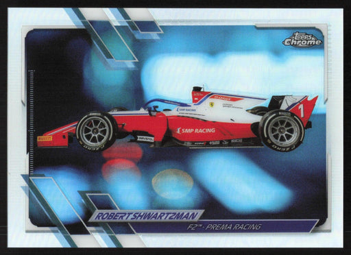 Robert Shwartzman 2021 Topps Chrome Formula 1 # 116 Refractor - Collectible Craze America