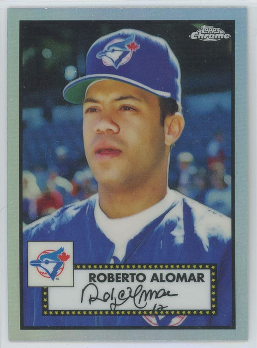 Roberto Alomar 2021 Topps Chrome Platinum Anniversary # 624 Refractor Toronto Blue Jays - Collectible Craze America