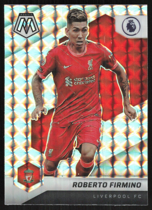 Roberto Firmino 2021 Panini Mosaic Premier League # 177 Silver Prizm Liverpool - Collectible Craze America