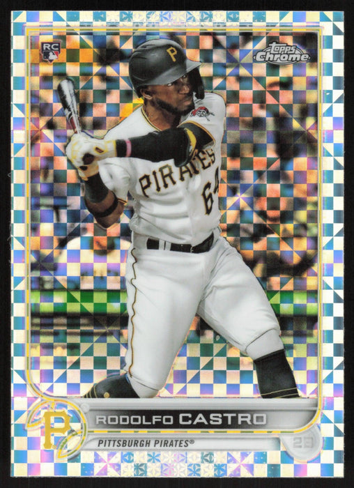 Rodolfo Castro 2022 Topps Chrome # 7 RC X-Fractor Pittsburgh Pirates - Collectible Craze America