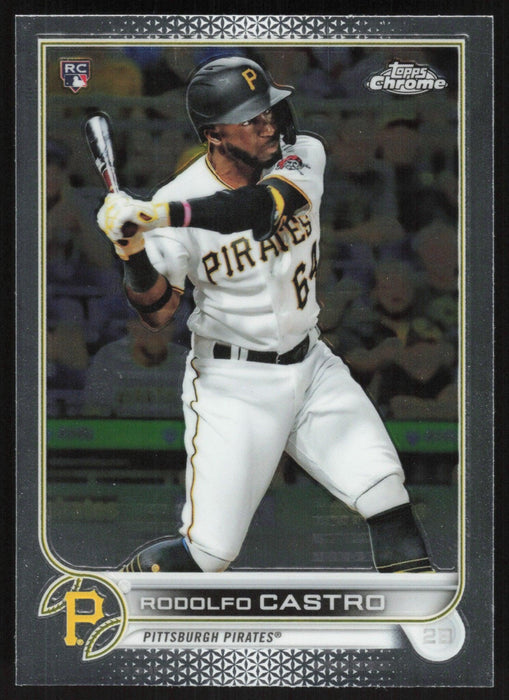 Rodolfo Castro 2022 Topps Chrome Baseball # 7 RC Pittsburgh Pirates Base - Collectible Craze America