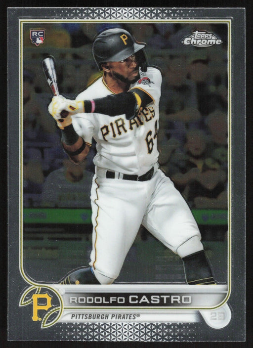 Rodolfo Castro 2022 Topps Chrome Baseball # 7 RC Pittsburgh Pirates Base - Collectible Craze America