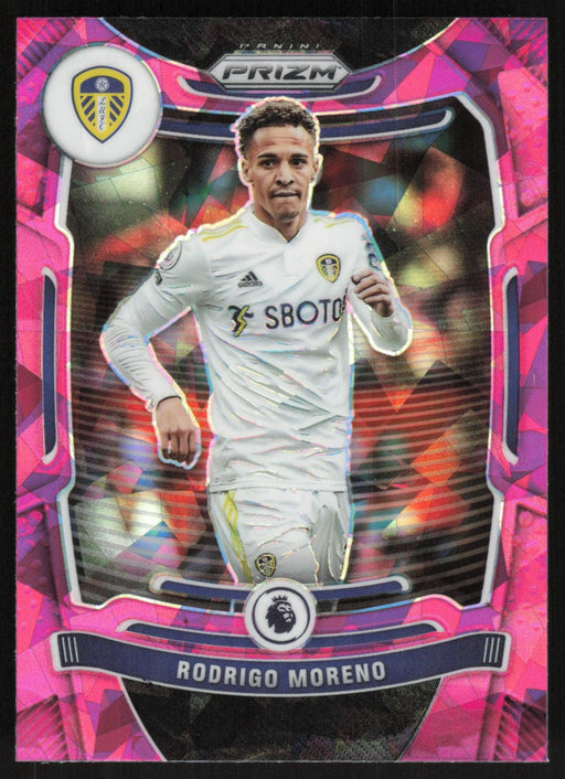 Rodrigo Moreno 2021 Panini Prizm Premier League # 223 Pink Ice Leeds United - Collectible Craze America