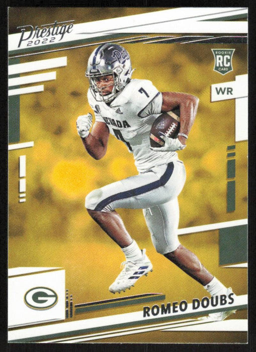 Romeo Doubs 2022 Panini Prestige # 329 RC Green Bay Packers - Collectible Craze America