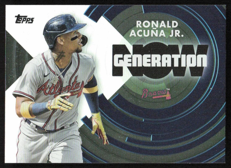 Ronald Acuna Jr. 2022 Topps Series 2 # GN-33 Generation Now Atlanta Braves - Collectible Craze America