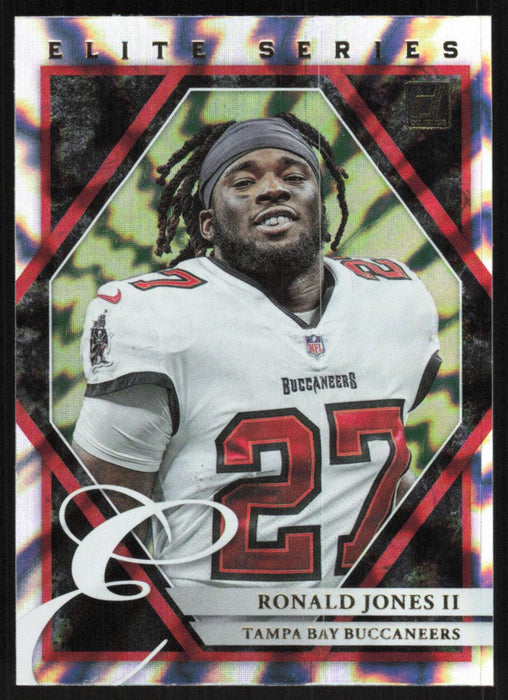 Ronald Jones II 2021 Donruss Elite Series # ES-RJO Tampa Bay Buccaneers - Collectible Craze America