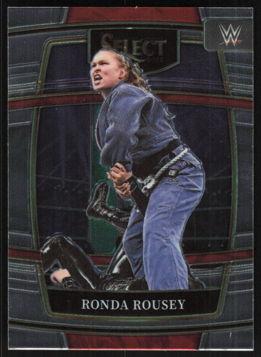 Ronda Rousey 2022 Panini Select WWE # 90 WWE Concourse Base - Collectible Craze America