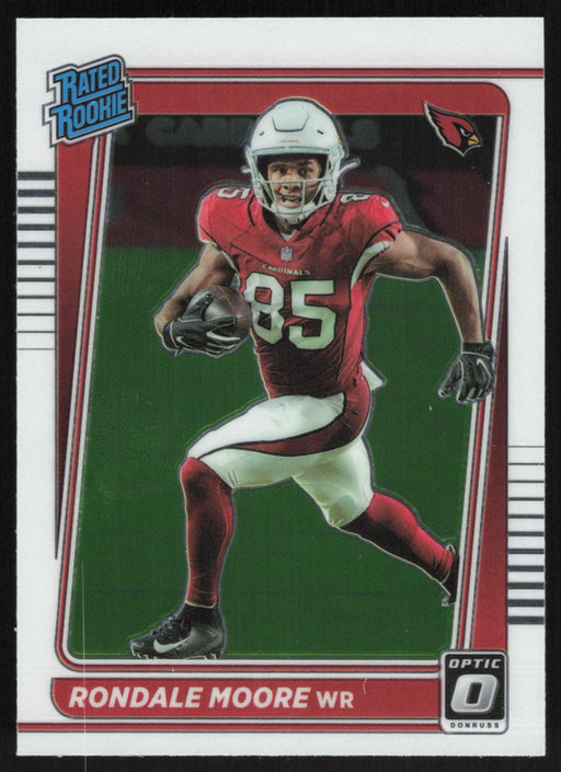 Rondale Moore 2021 Donruss Optic Rated Rooke # 217 RC Arizona Cardinals Base - Collectible Craze America