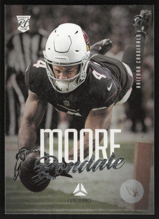 Rondale Moore 2021 Panini Chronicles Luminance # 208 RC Arizona Cardinals - Collectible Craze America