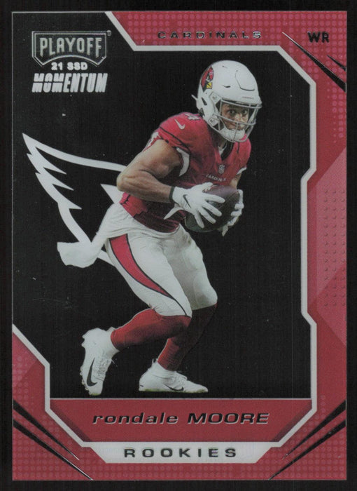 Rondale Moore 2021 Panini Chronicles Playoff Momentum # PMR-15 RC Arizona Cardinals - Collectible Craze America