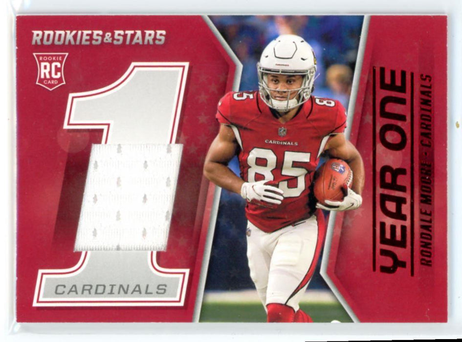 Rondale Moore 2021 Panini Rookies & Stars Year One Relics # 16 RC Patch Arizona Cardinals - Collectible Craze America