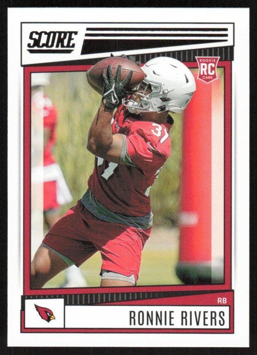 Ronnie Rivers 2022 Panini Score Football # 346 RC Base Arizona Cardinals - Collectible Craze America