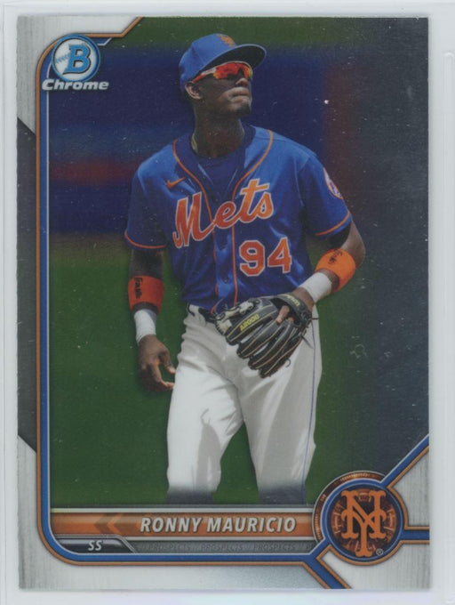 Ronny Mauricio 2022 Bowman Chrome Prospects # BCP-16 New York Mets - Collectible Craze America