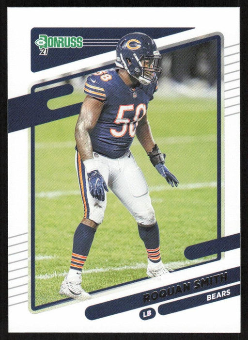 Roquan Smith 2021 Donruss Football # 209 Chicago Bears Base - Collectible Craze America