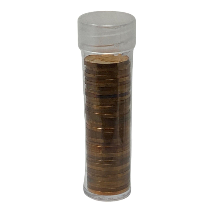 Round Coin Tubes for Cents/Pennies - Collectible Craze America