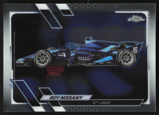 Roy Nissany 2021 Topps Chrome Formula 1 # 130 F2 - Dams - Collectible Craze America