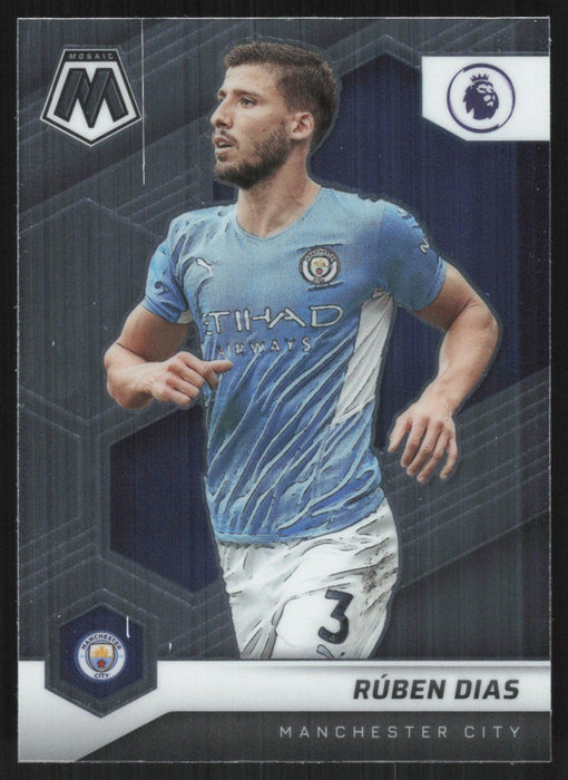 Ruben Dias 2021 Panini Mosaic Premier League # 20 Manchester City Base - Collectible Craze America