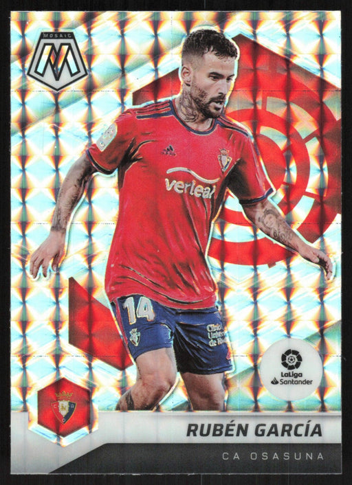 Ruben Garcia 2021 Panini Mosaic La Liga # 29 Mosaic Prizm CA Osasuna - Collectible Craze America