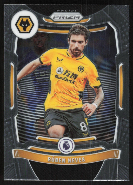 Ruben Neves 2021 Panini Prizm Premier League # 54 Wolverhampton Wanderers - Collectible Craze America