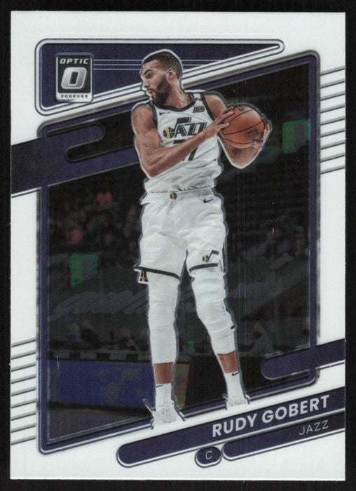 Rudy Gobert 2021 Panini Donruss Optic # 3 Utah Jazz Base - Collectible Craze America