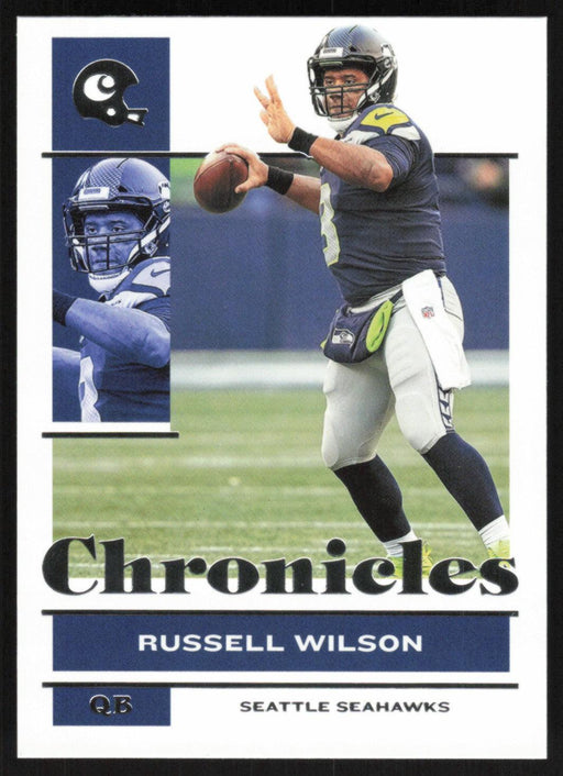 Russell Wilson 2021 Panini Chronicles # 83 Seattle Seahawks Base - Collectible Craze America