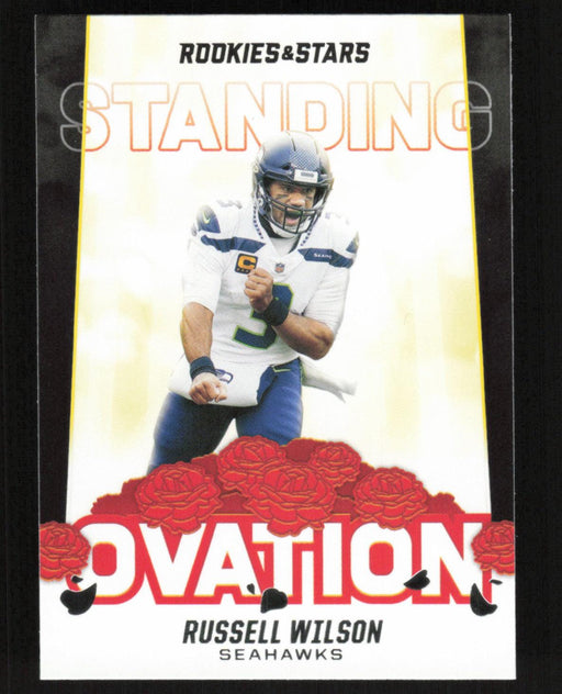 Russell Wilson 2021 Panini Rookie & Stars # SO-8 Standing Ovation Seattle Seahawks - Collectible Craze America